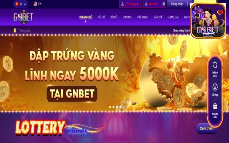 GNBet mang đến cho người chơi nhiều dịch vụ cược hay ho