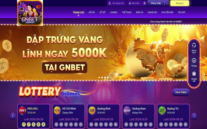 Tải app GNBet